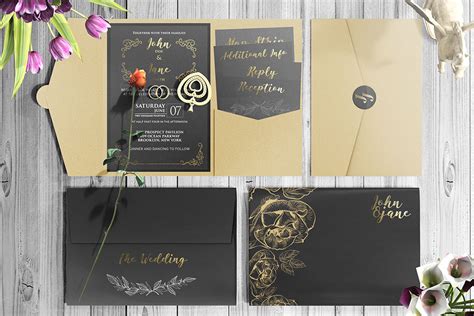 freepik invitation card|55+ Best Free Invitation Mockups .
